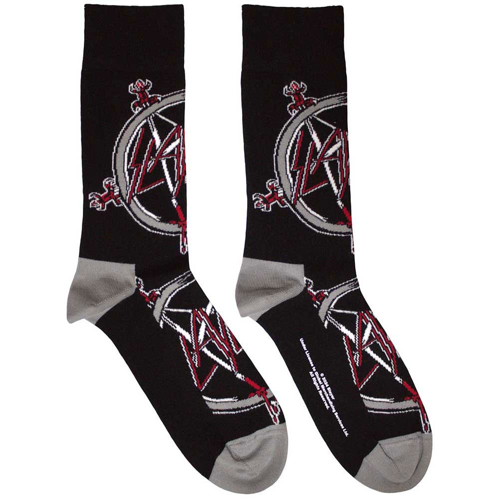 Slayer - Pentagram Ankle socks - Black